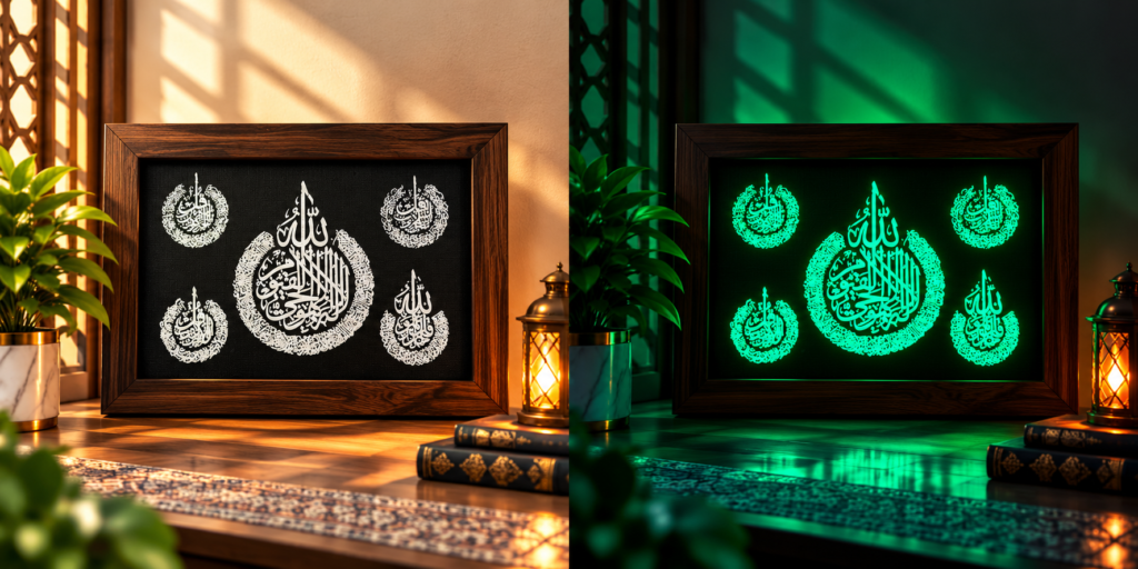 4 Khul Aytal Kursi Frame