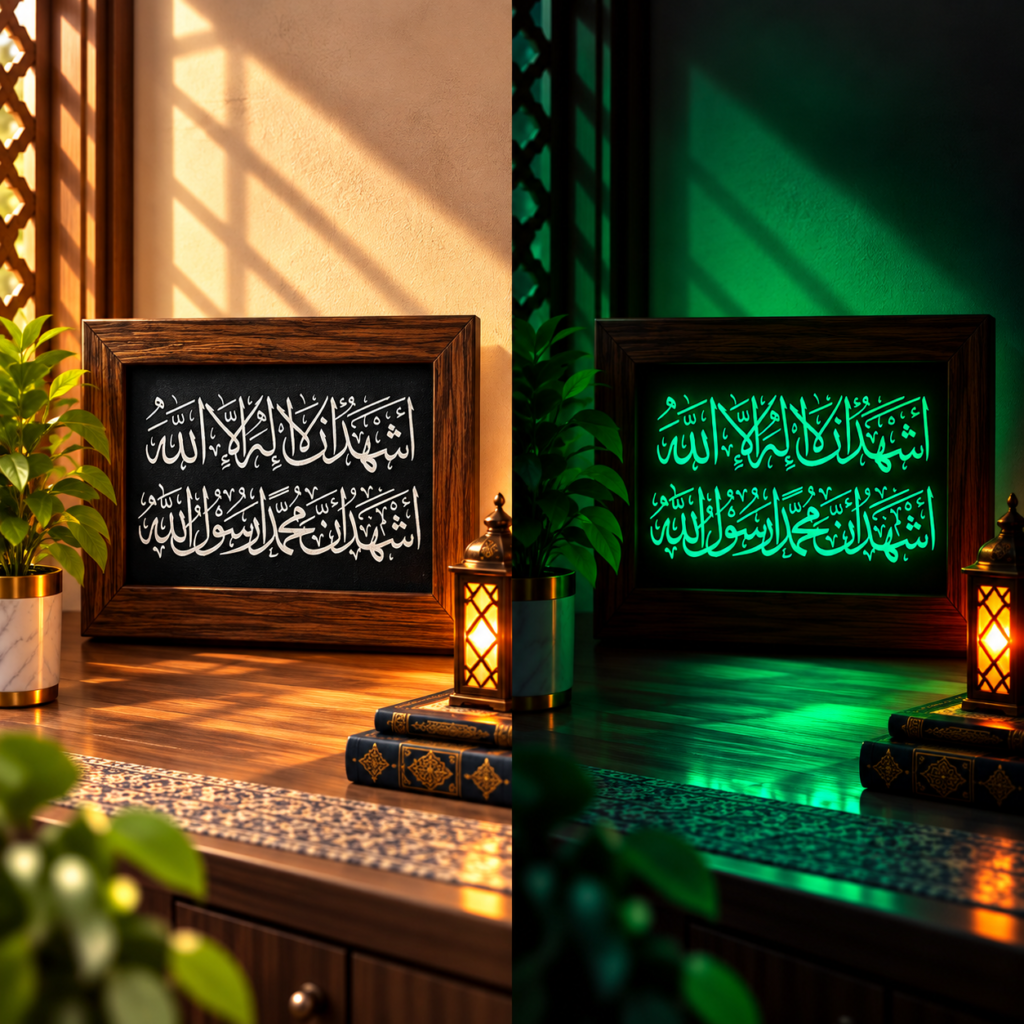 Ashhadu Alla ilaha illallah wa Ashhadu Frame
