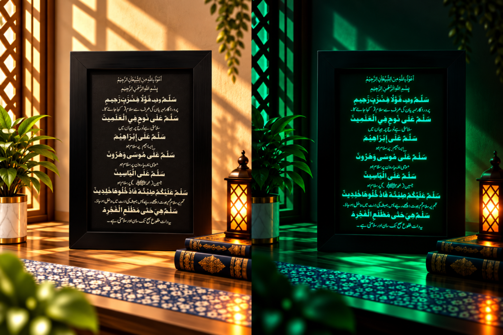 Salamun Ala Nuhin Fil Alamin Frame