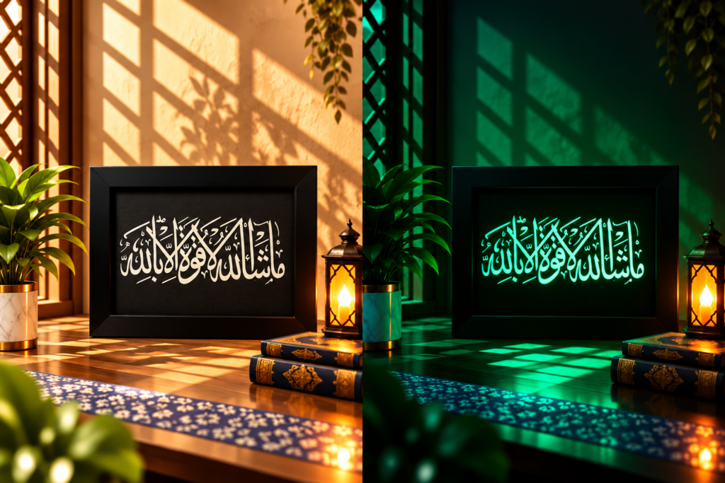 Mashallah La Quwwata illa billah Frame
