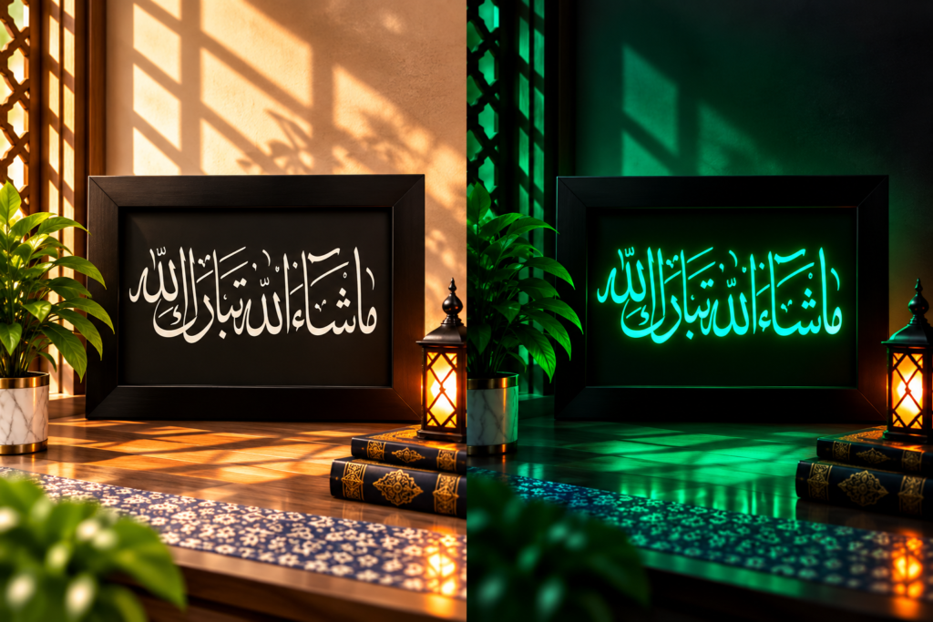 Mashallah Tabarakallah Frame