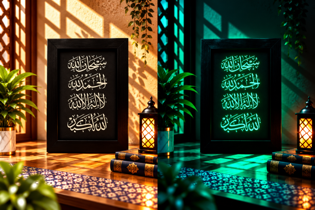Subhanallhi wa Bihamdihi,Subhanallahil Azeem Frame