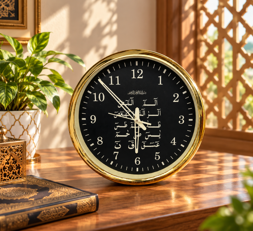 Lohe Quran Wall Clock